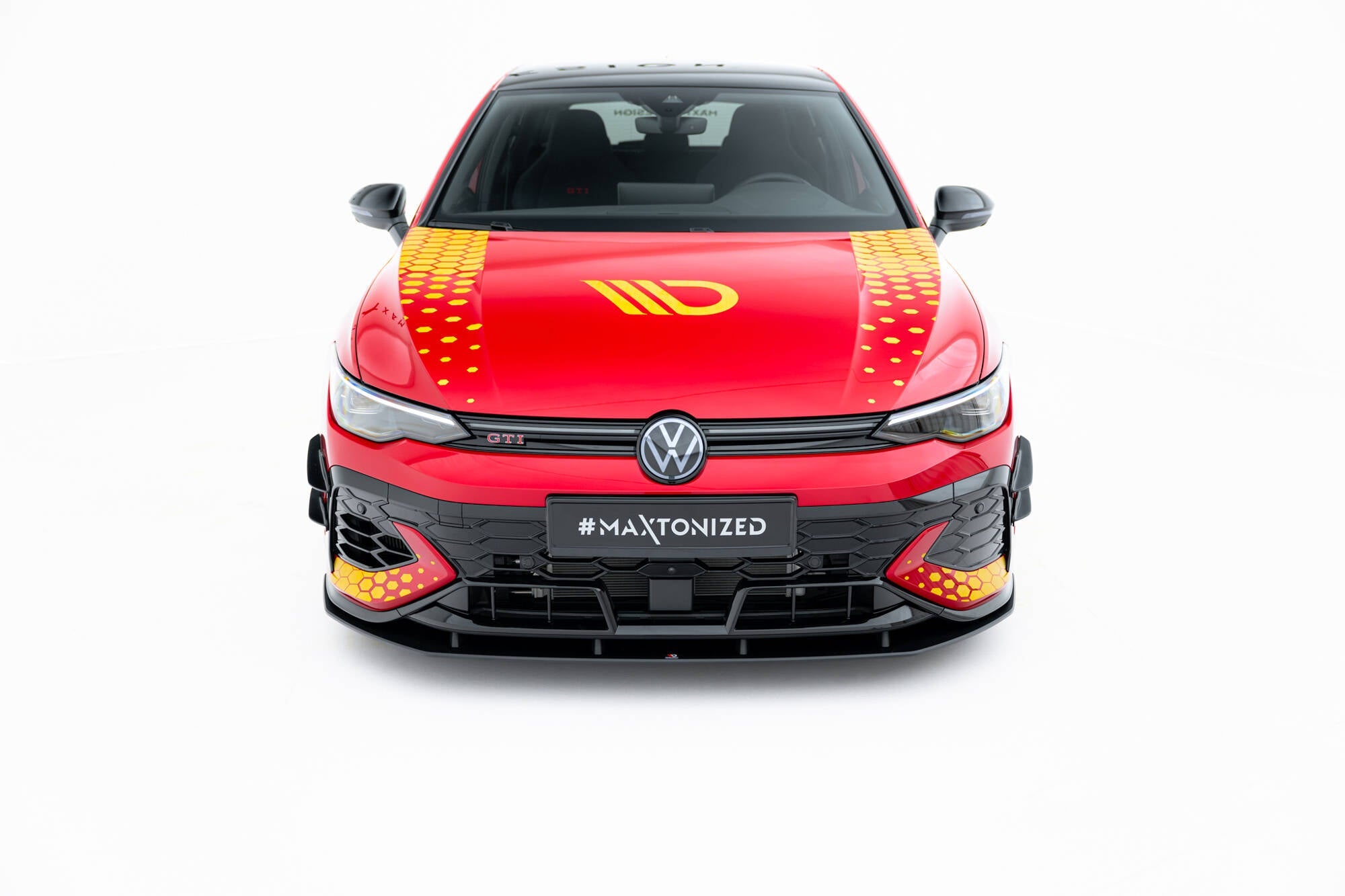 Maxton Design - Street Pro Frontlippe für VW Golf GTI Clubsport Mk8 Facelift - Aerowerk.