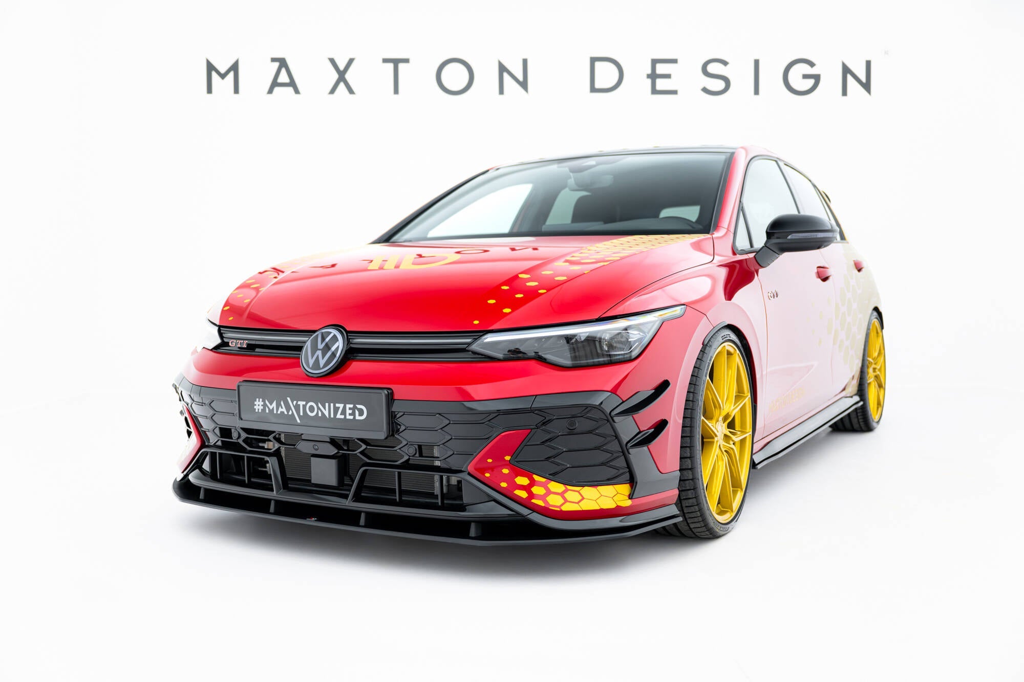 Maxton Design - Street Pro Frontlippe für VW Golf GTI Clubsport Mk8 Facelift - Aerowerk.