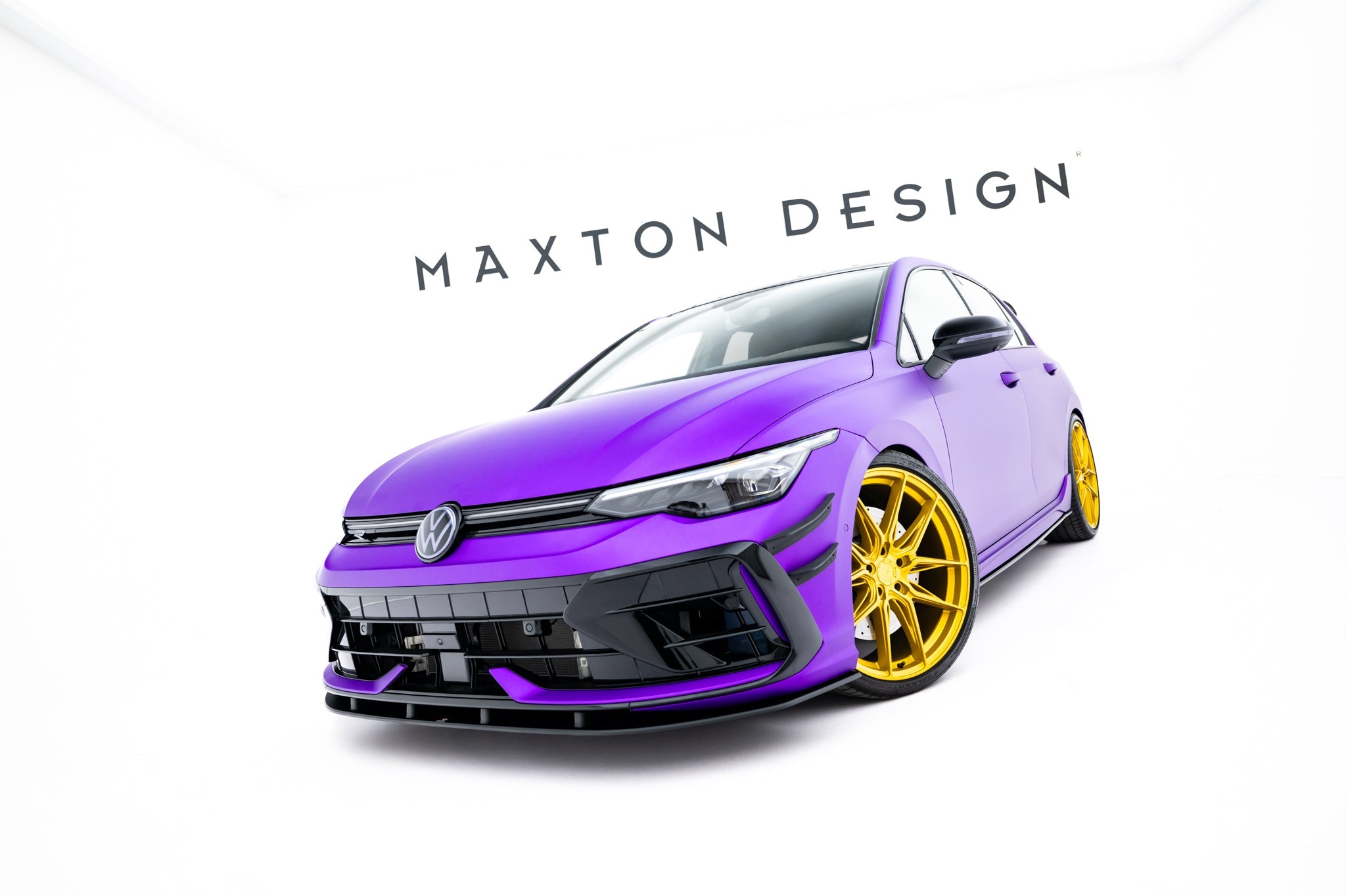 Maxton Design - Street Pro Frontlippe für VW Golf R Mk8 Facelift - Aerowerk.
