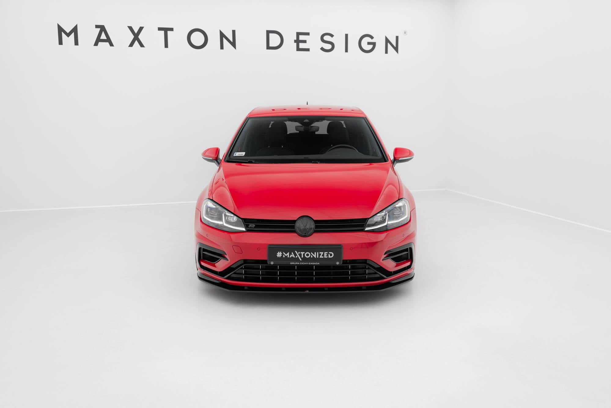 Maxton Design - Street Pro Frontlippe für VW Golf R / R - Line Mk7 Facelift - Aerowerk.