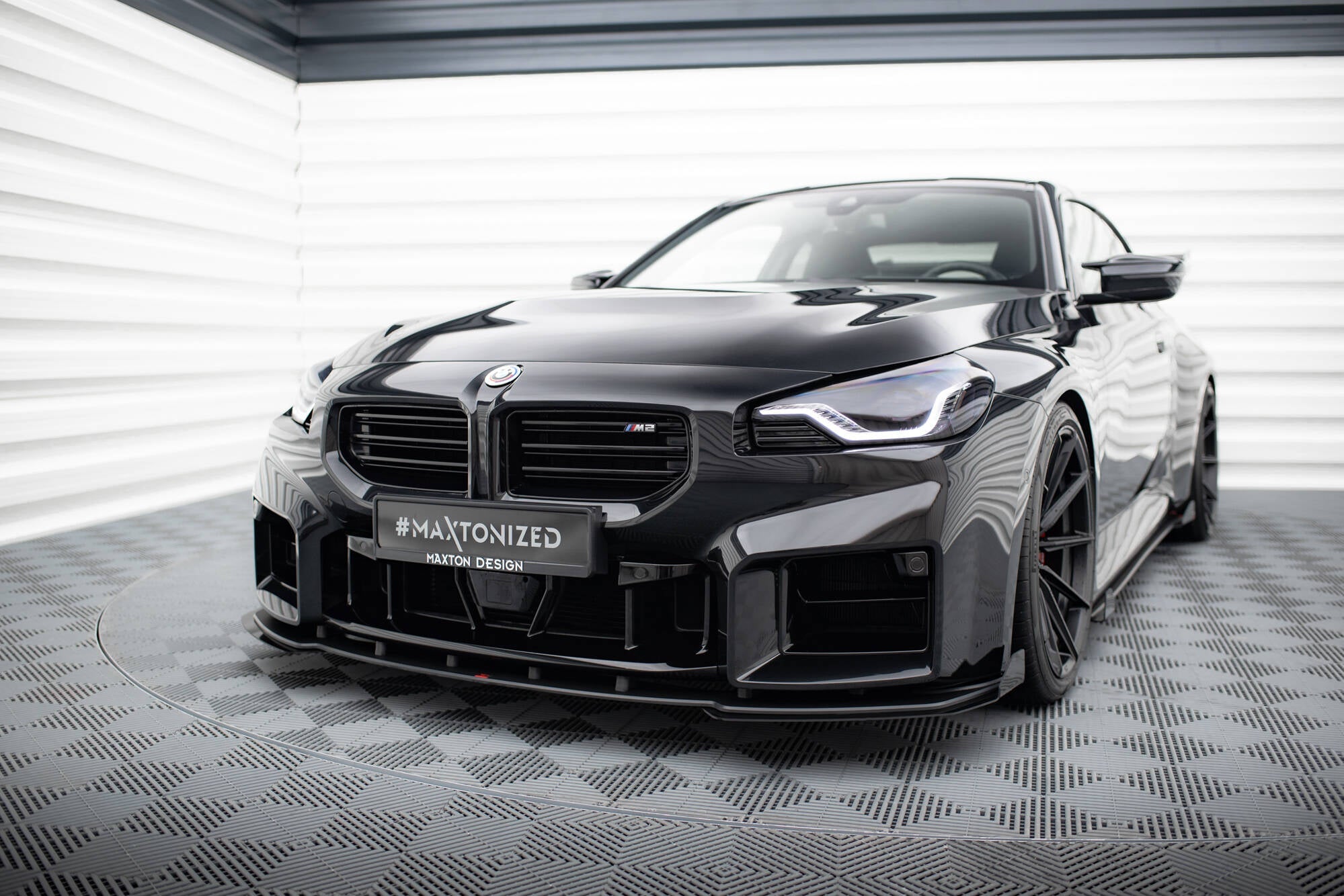 Maxton Design - Street Pro Frontlippe V.1 + Flaps für BMW M2 G87 - Aerowerk.