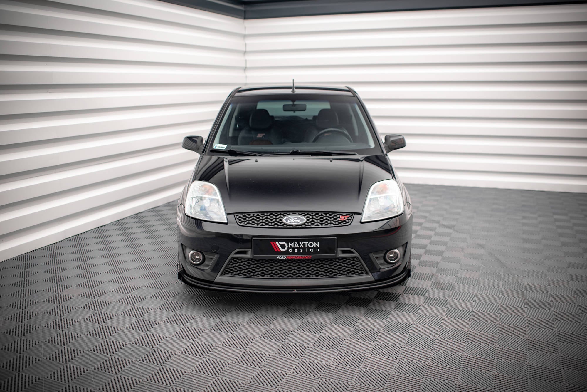 Maxton Design - Street Pro Frontlippe V1 für + Flaps für + Flaps Ford Fiesta ST Mk6 - Aerowerk.