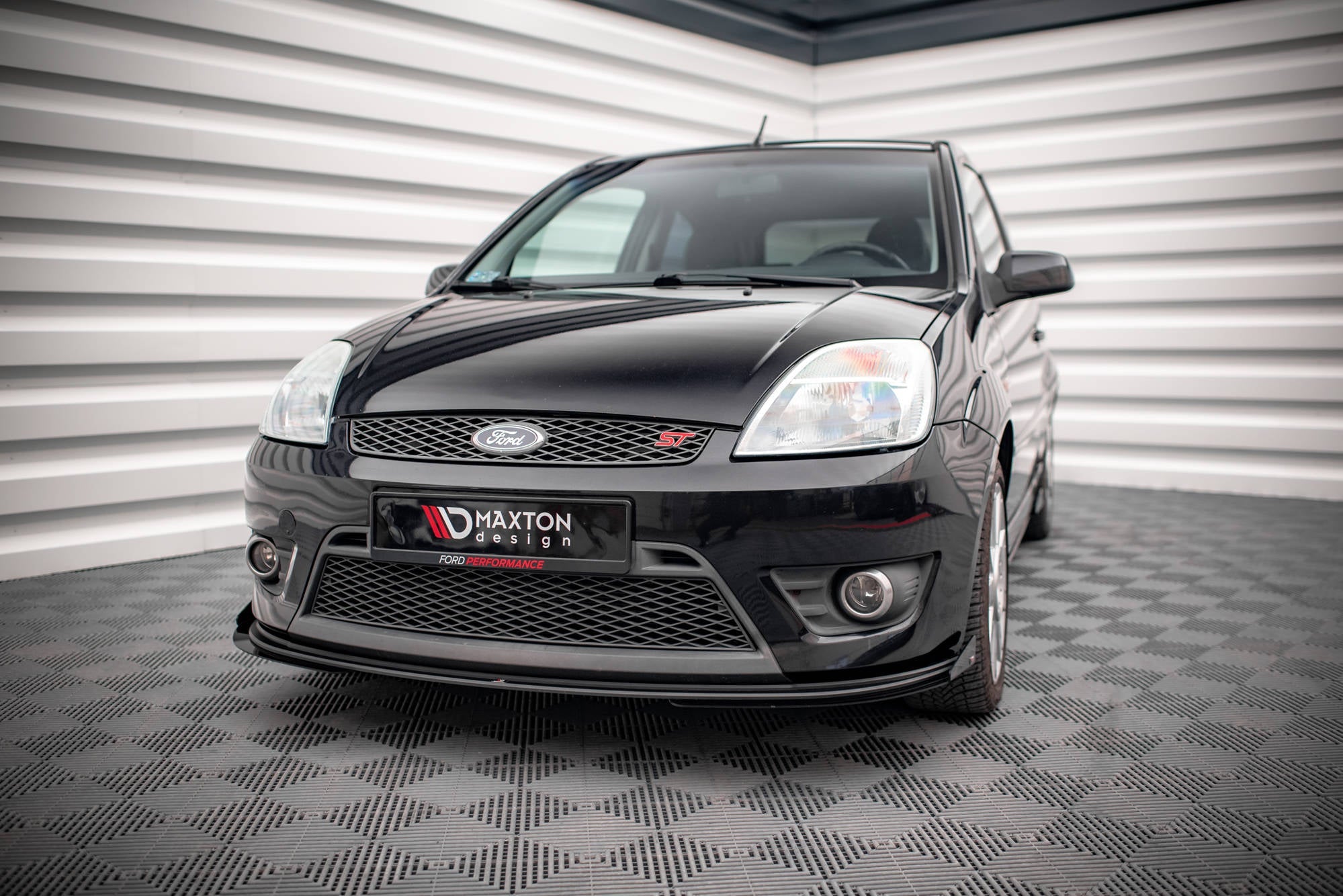 Maxton Design - Street Pro Frontlippe V1 für +Flaps für + Flaps Ford Fiesta ST Mk6 - Aerowerk.