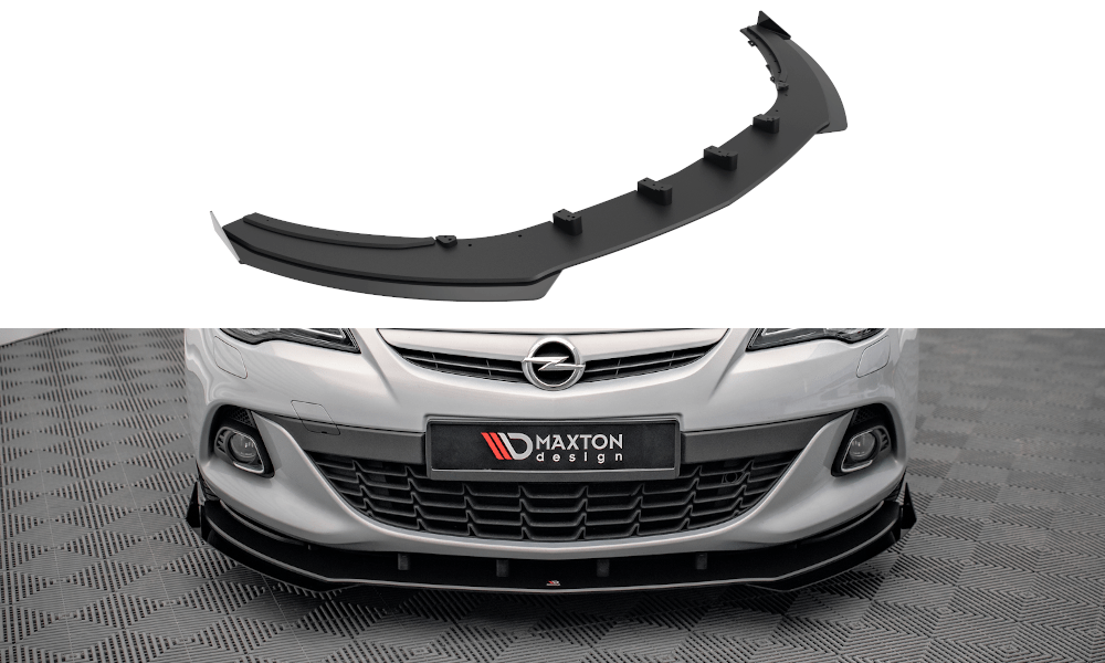 Maxton Design - Street Pro Frontlippe V1 für +Flaps für + Flaps Opel Astra GTC OPC - Line J - Aerowerk.