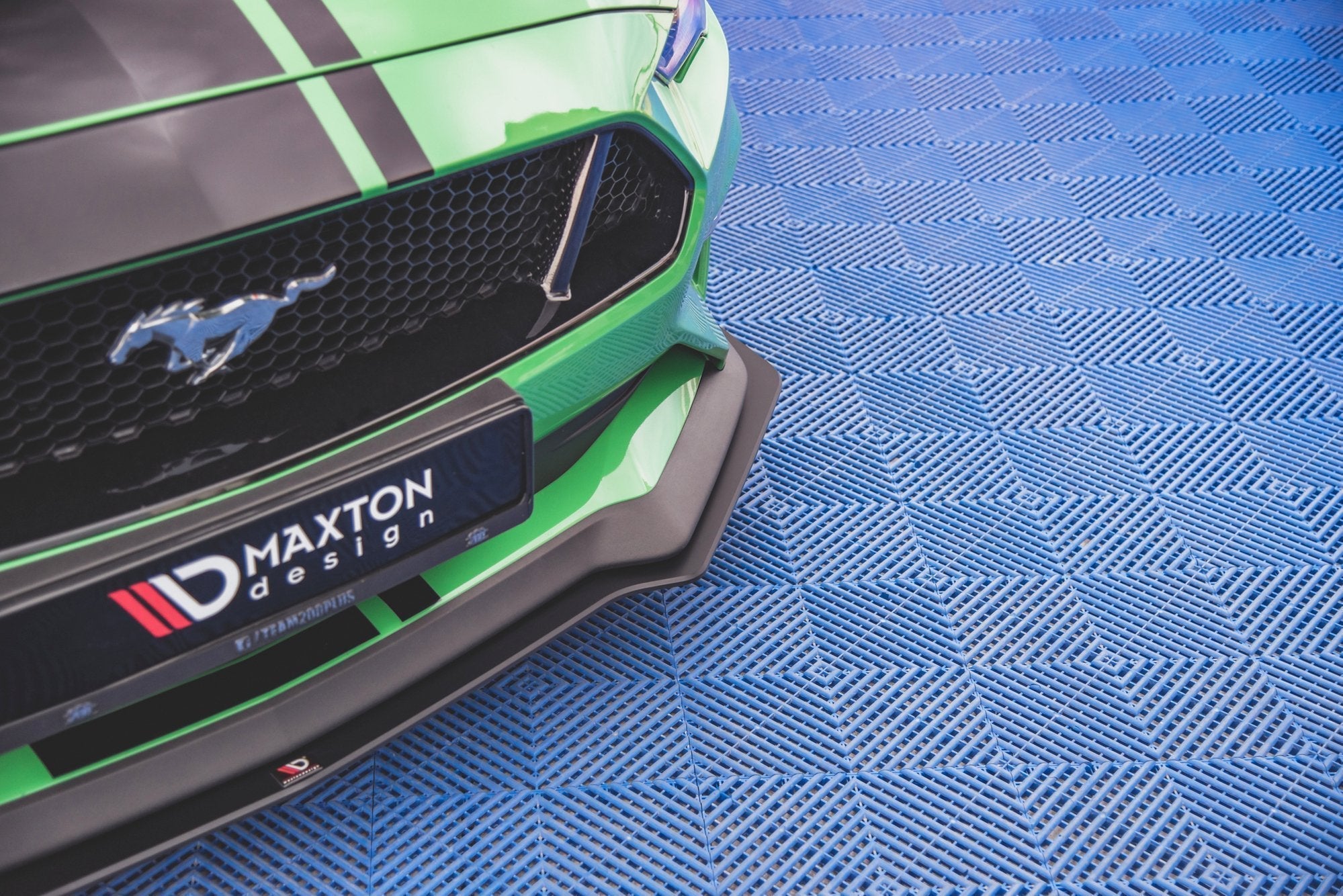 Maxton Design - Street Pro Frontlippe V1 für für Ford Mustang GT MK6 Facelift - Aerowerk.