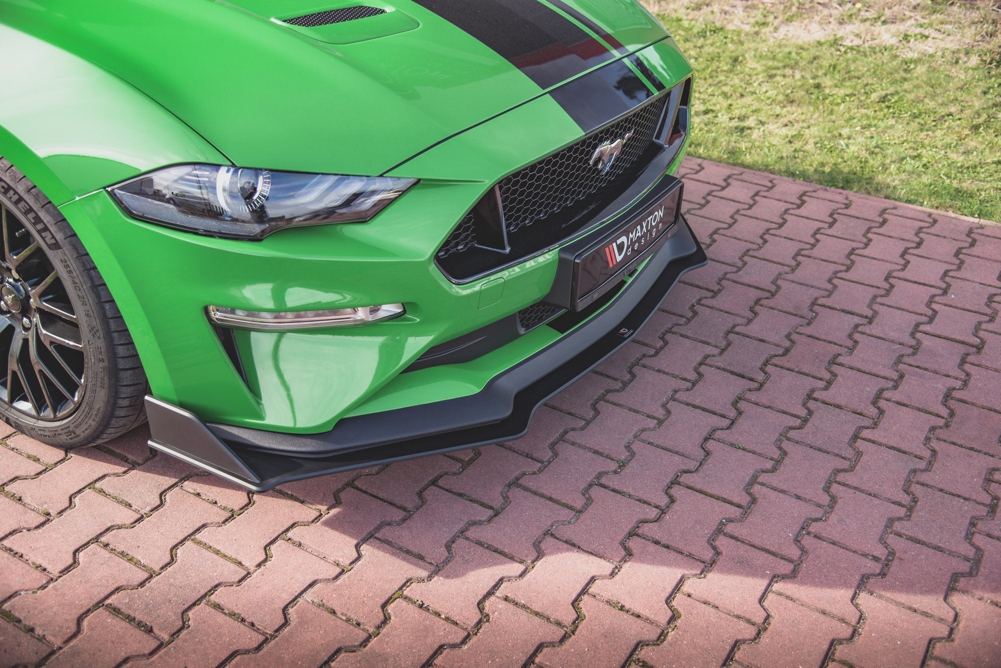 Maxton Design - Street Pro Frontlippe V2 für für Ford Mustang GT MK6 Facelift - Aerowerk.