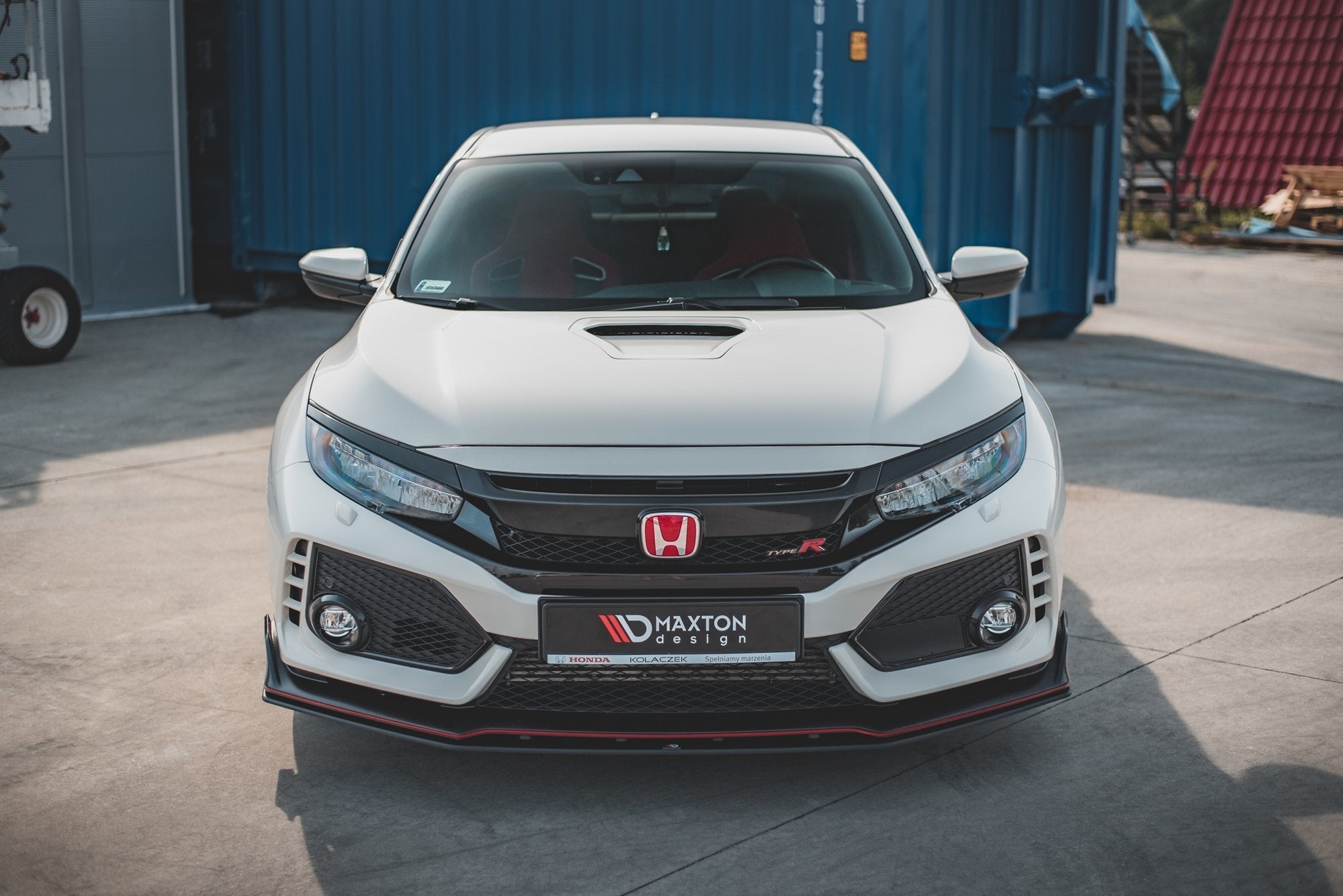 Maxton Design - Street Pro Frontlippe V2 für für Honda Civic Type R Mk10 - Aerowerk.
