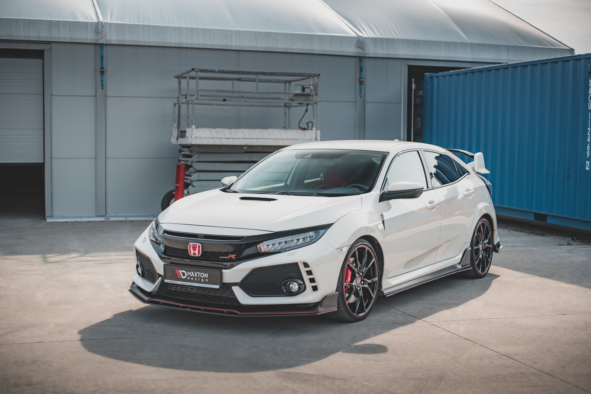 Maxton Design - Street Pro Frontlippe V2 für für Honda Civic Type R Mk10 - Aerowerk.