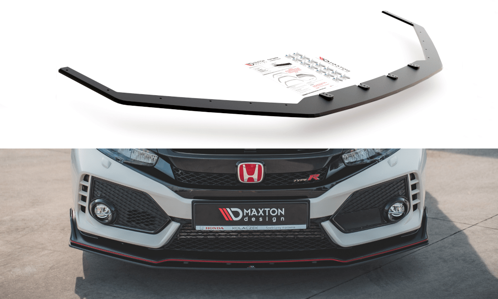 Maxton Design - Street Pro Frontlippe V2 für für Honda Civic Type R Mk10 - Aerowerk.