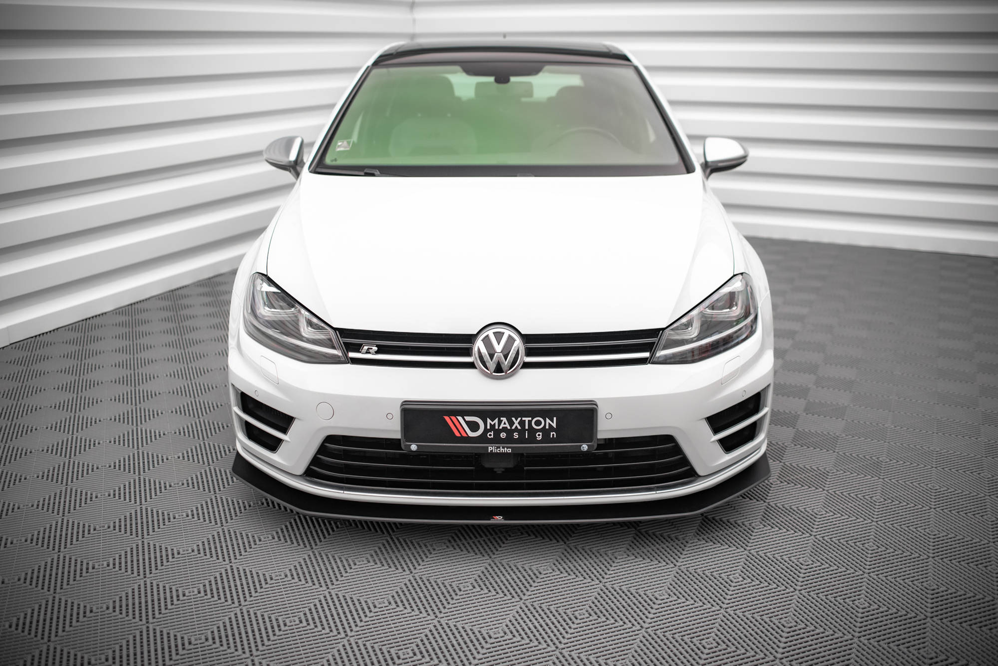 Maxton Design - Street Pro Frontlippe V2 für für Volkswagen Golf R Mk7 - Aerowerk.