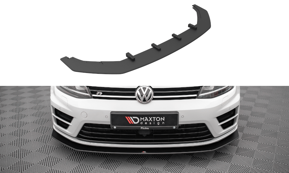 Maxton Design - Street Pro Frontlippe V2 für für Volkswagen Golf R Mk7 - Aerowerk.