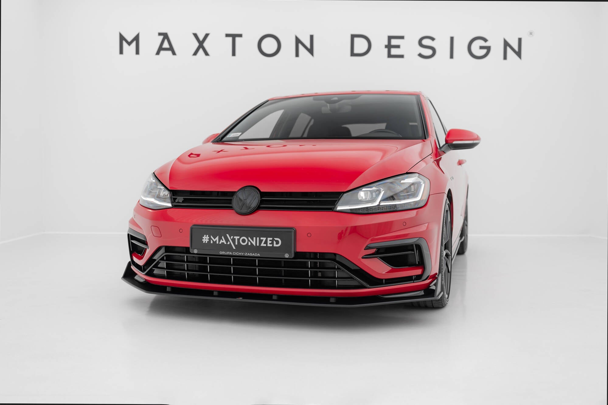 Maxton Design - Street Pro Frontlippe V2 für für Volkswagen Golf R / R - Line Mk7 Facelift - Aerowerk.
