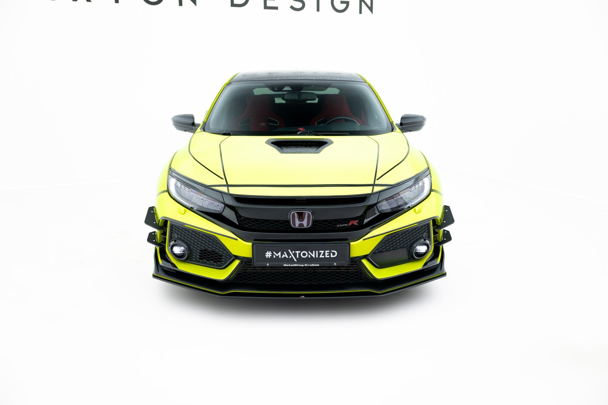 Maxton Design - Street Pro Frontlippe V2 für Honda Civic Type R Mk10 - Aerowerk.