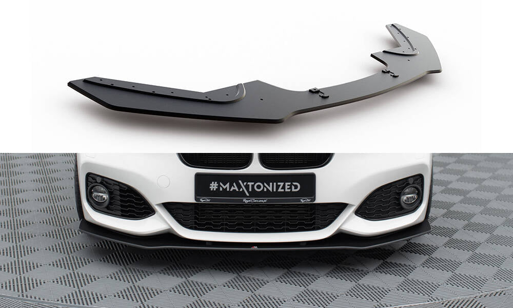 Maxton Design - Street Pro Frontlippe V.3 für für BMW 1er F20 M - Paket Facelift / M140i - Aerowerk.