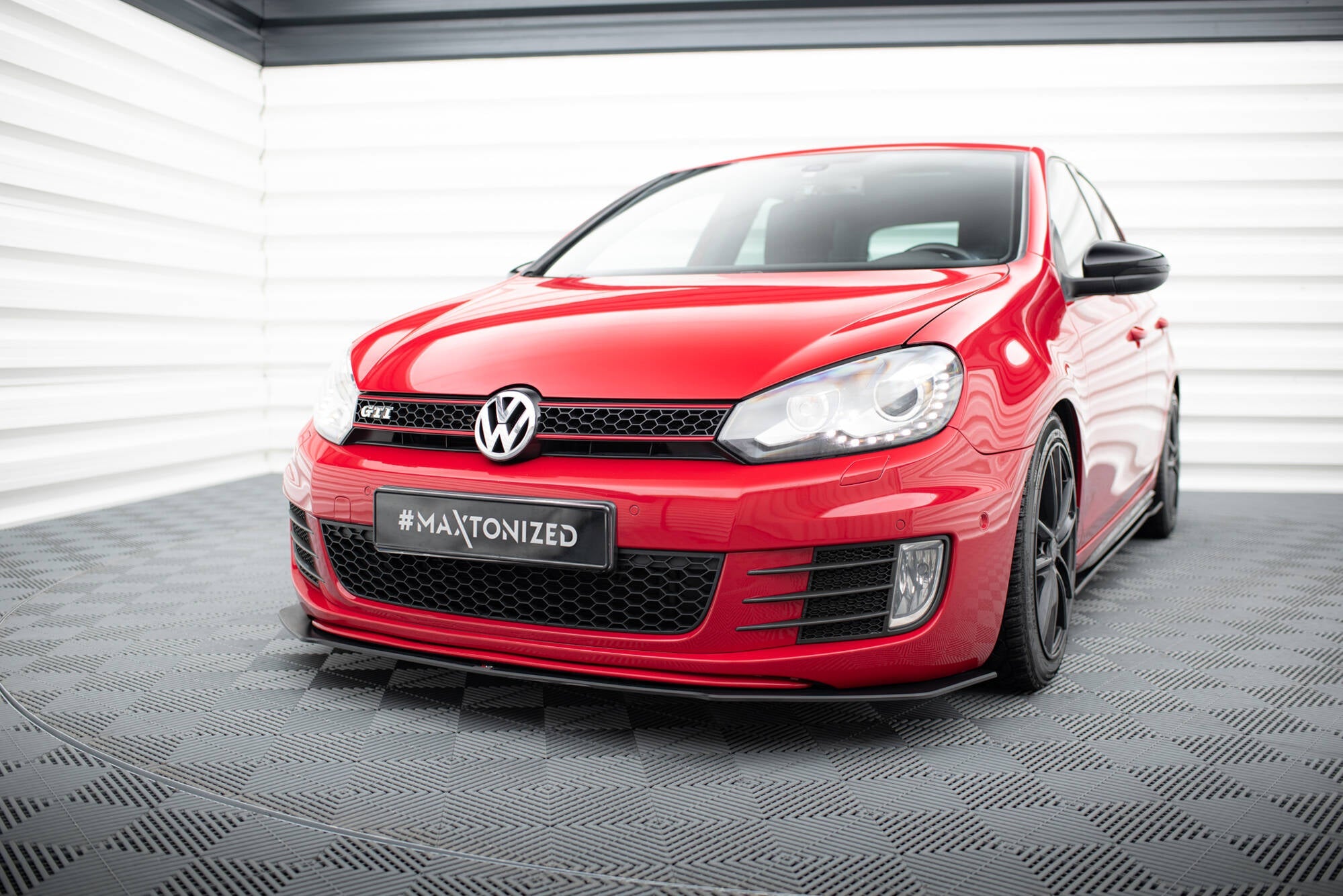 Maxton Design - Street Pro Frontlippe V3 für für / Frontlippe Volkswagen Golf GTI Mk6 - Aerowerk.