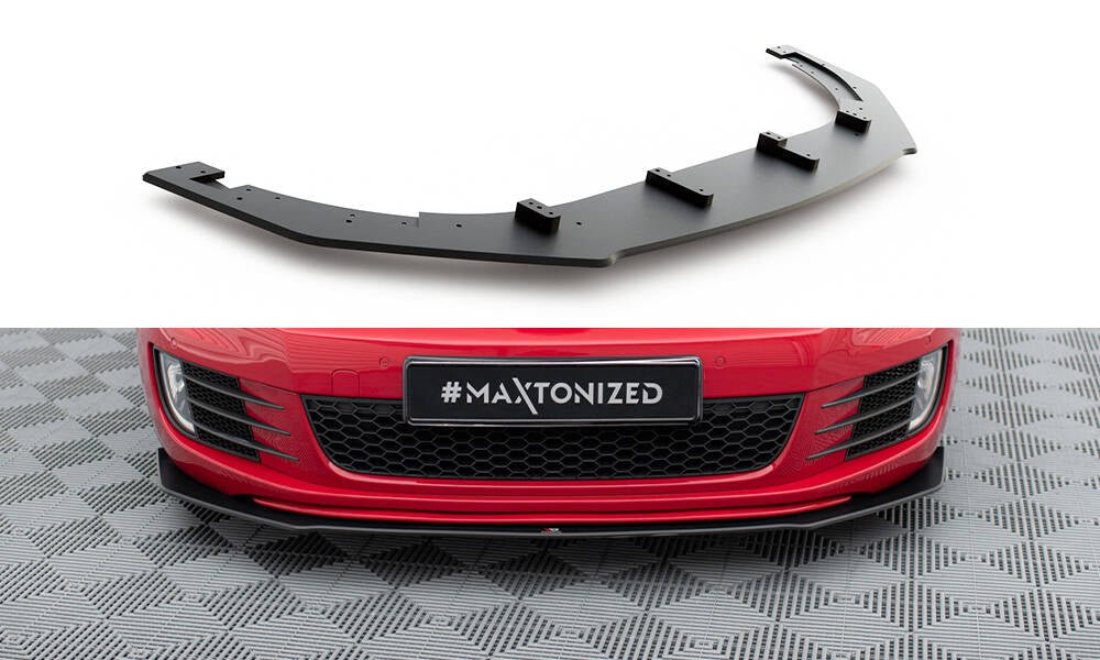 Maxton Design - Street Pro Frontlippe V3 für für / Frontlippe Volkswagen Golf GTI Mk6 - Aerowerk.