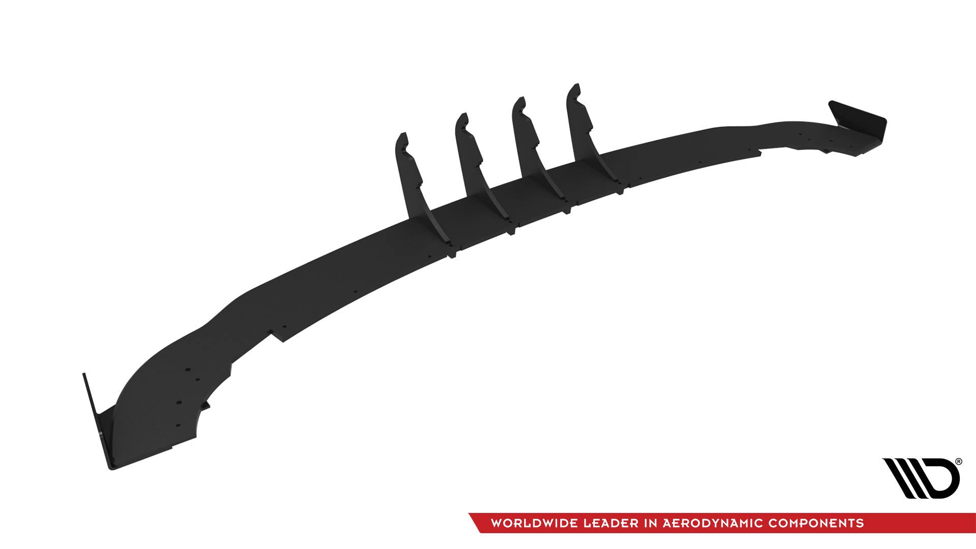 Maxton Design - Street Pro Heck Ansatz Flaps Diffusor +Flaps für Mercedes - Benz A AMG - Line W176 Facelift - Aerowerk.