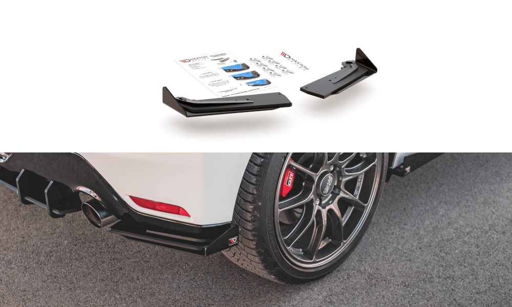 Maxton Design - Street Pro Heck Ansatz Flaps Diffusor +Flaps für Toyota GR Yaris Mk4 - Aerowerk.
