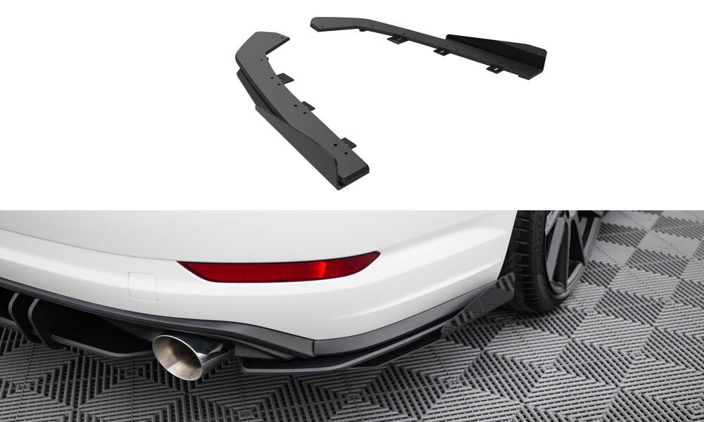Maxton Design - Street Pro Heck Ansatz Flaps Diffusor + Flaps für VW Jetta GLI Mk7 - Aerowerk.