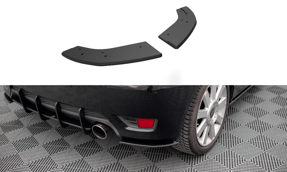Maxton Design - Street Pro Heck Ansatz Flaps Diffusor für Ford Fiesta ST Mk6 - Aerowerk.