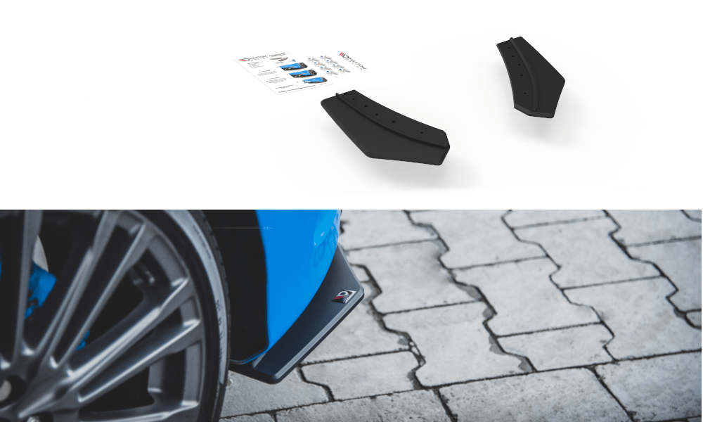 Maxton Design - Street Pro Heck Ansatz Flaps Diffusor für Ford Focus RS Mk3 - Aerowerk.