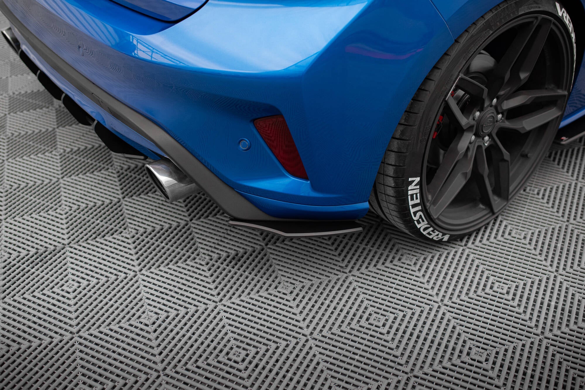 Maxton Design - Street Pro Heck Ansatz Flaps Diffusor für Ford Focus ST Mk4 - Aerowerk.