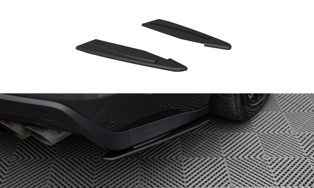 Maxton Design - Street Pro Heck Ansatz Flaps Diffusor für Ford Mustang GT Mk6 - Aerowerk.