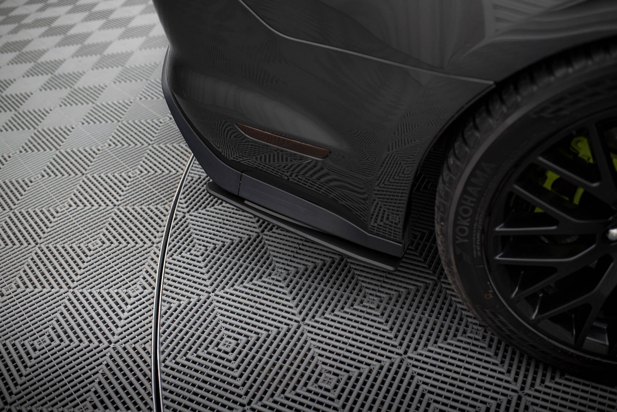 Maxton Design - Street Pro Heck Ansatz Flaps Diffusor für Ford Mustang GT Mk6 - Aerowerk.