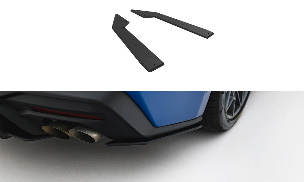 Maxton Design - Street Pro Heck Ansatz Flaps Diffusor für Ford Mustang GT Mk7 - Aerowerk.