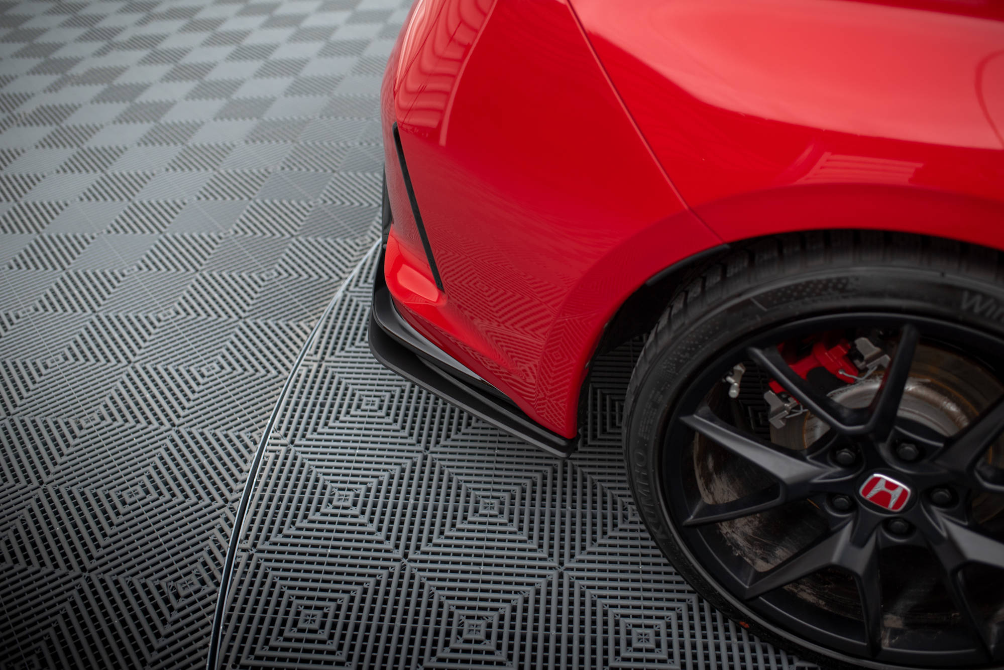 Maxton Design - Street Pro Heck Ansatz Flaps Diffusor für Honda Civic Type - R Mk 11 - Aerowerk.
