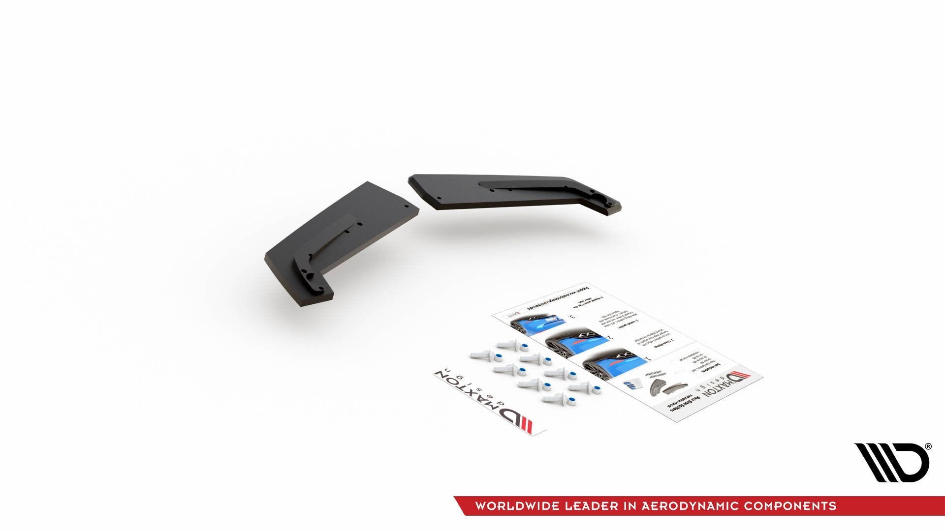 Maxton Design - Street Pro Heck Ansatz Flaps Diffusor für Toyota GR Yaris Mk4 - Aerowerk.