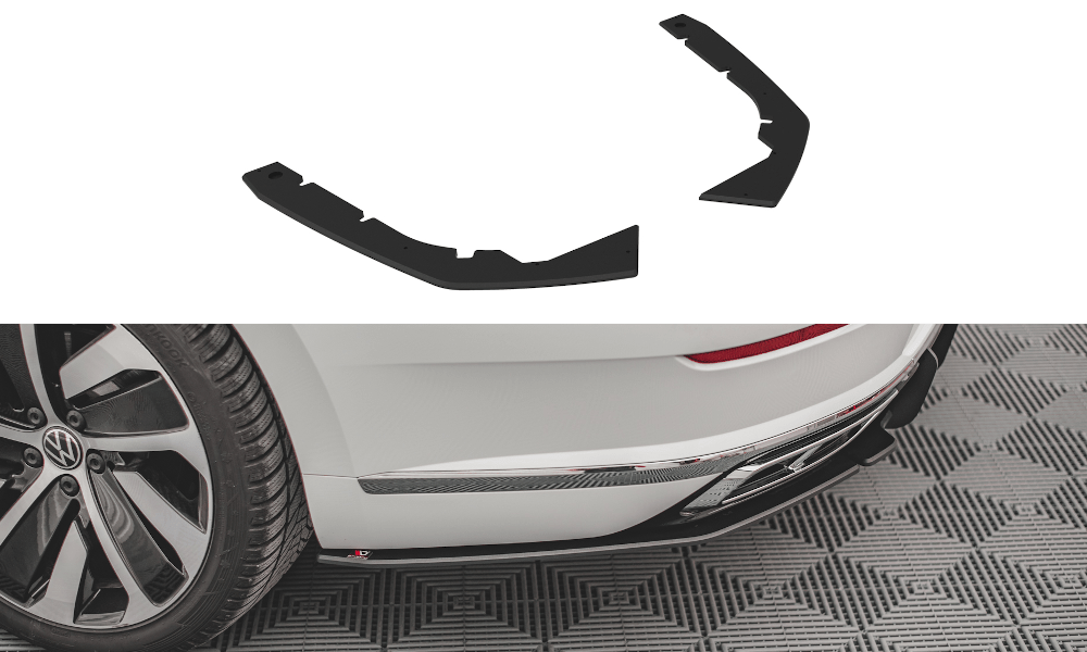 Maxton Design - Street Pro Heck Ansatz Flaps Diffusor für VW Arteon R - Line Facelift - Aerowerk.