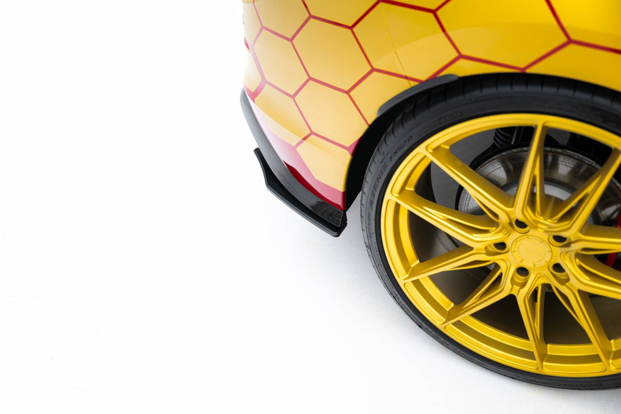 Maxton Design - Street Pro Heck Ansatz Flaps Diffusor für VW Golf GTI Clubsport Mk8 Facelift - Aerowerk.