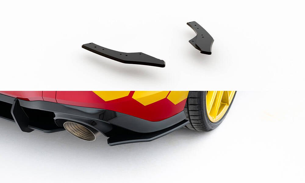 Maxton Design - Street Pro Heck Ansatz Flaps Diffusor für VW Golf GTI Clubsport Mk8 Facelift - Aerowerk.