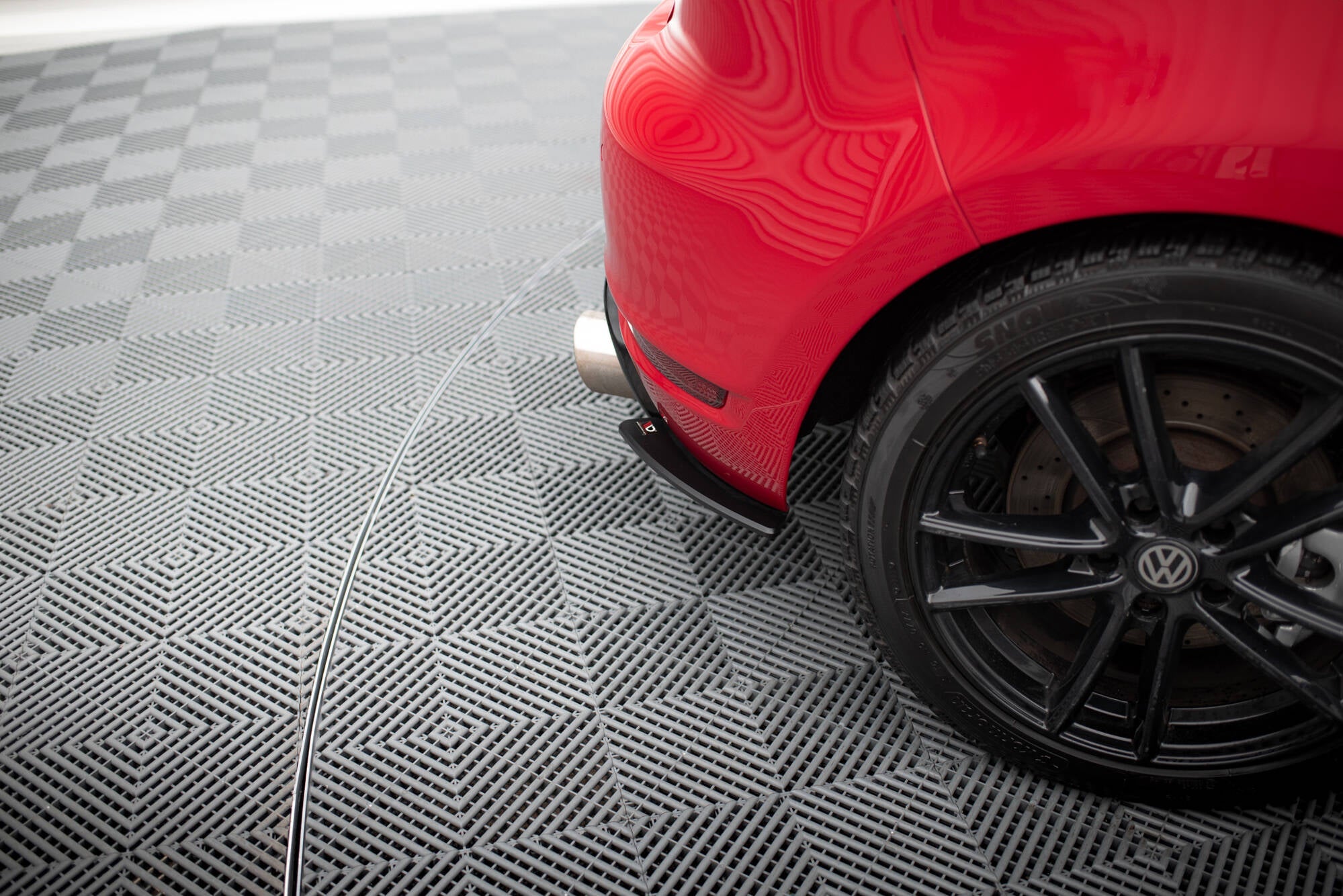 Maxton Design - Street Pro Heck Ansatz Flaps Diffusor für VW Golf GTI Mk6 - Aerowerk.