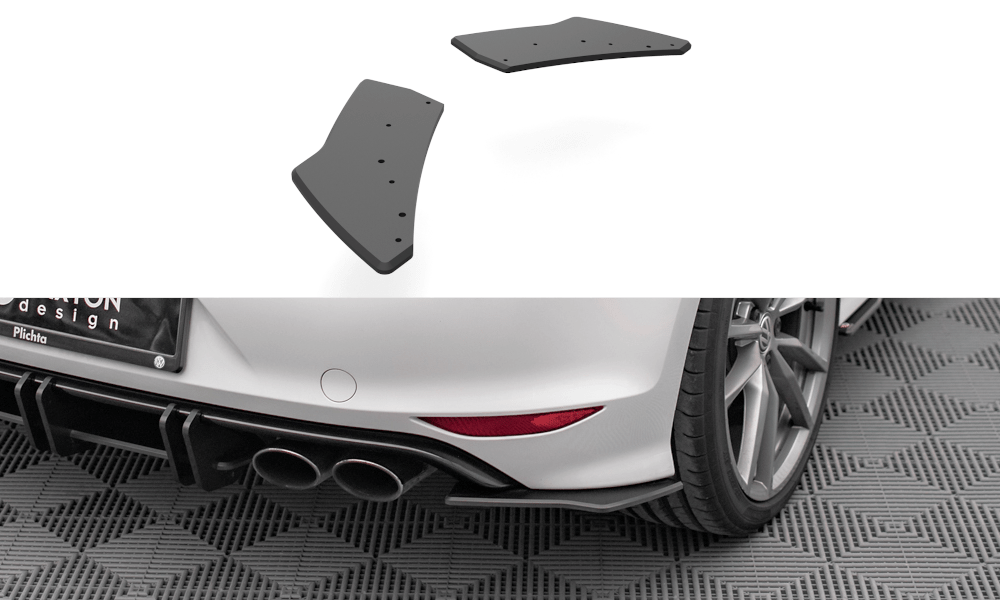Maxton Design - Street Pro Heck Ansatz Flaps Diffusor für VW Golf R Mk7 - Aerowerk.
