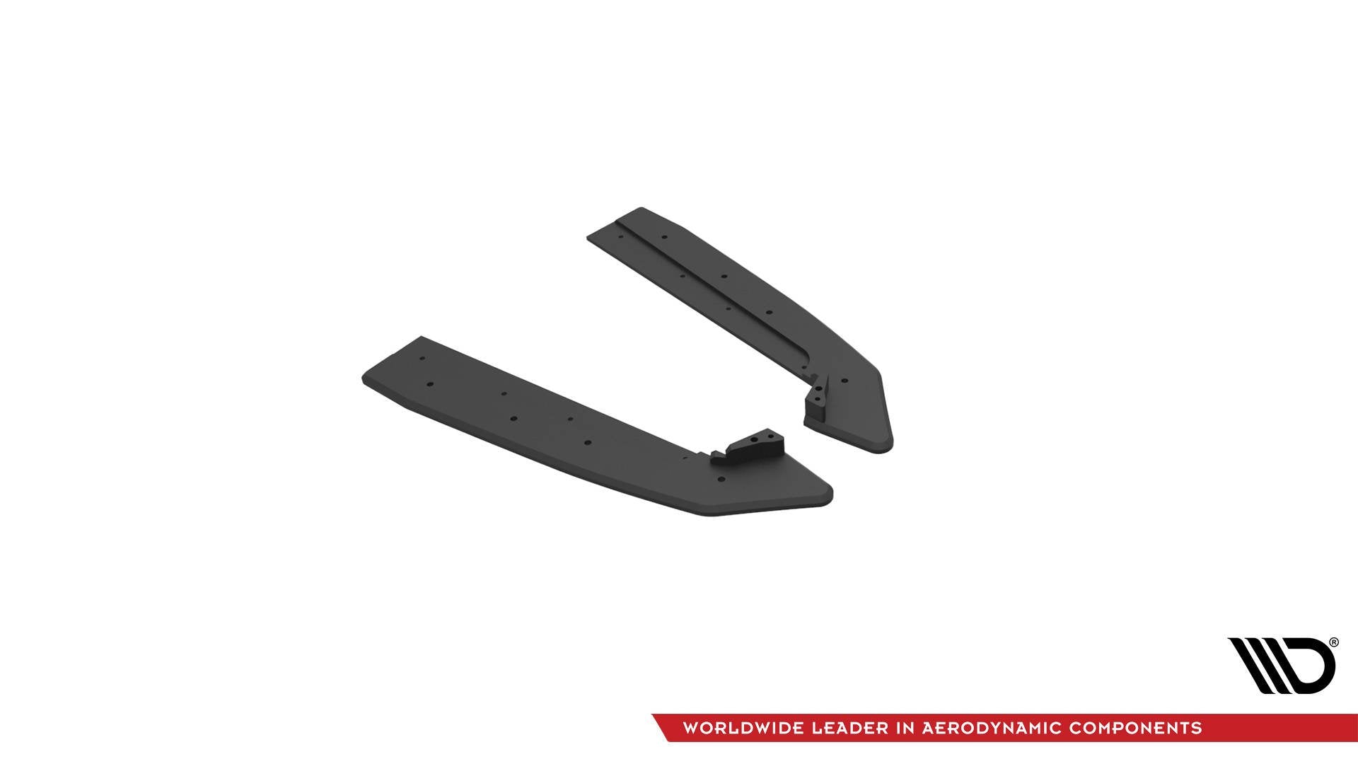 Maxton Design - Street Pro Heck Ansatz Flaps Diffusor V1 für Ford Mustang GT Mk6 Facelift - Aerowerk.