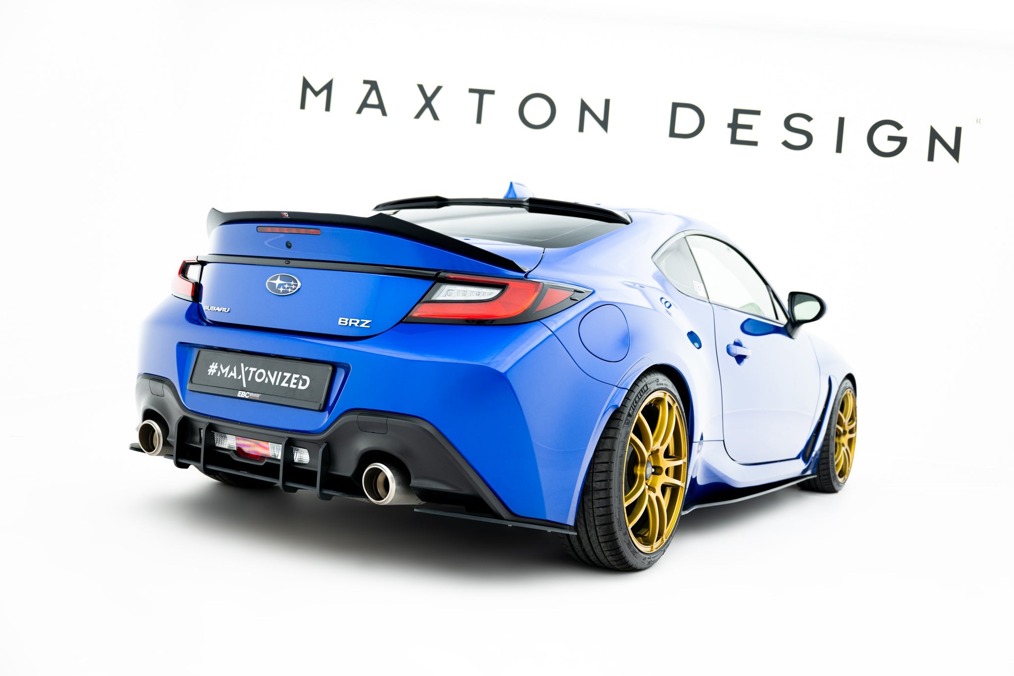 Maxton Design - Street Pro Heck Ansatz Flaps Diffusor V1 für Subaru BRZ Mk2 - Aerowerk.