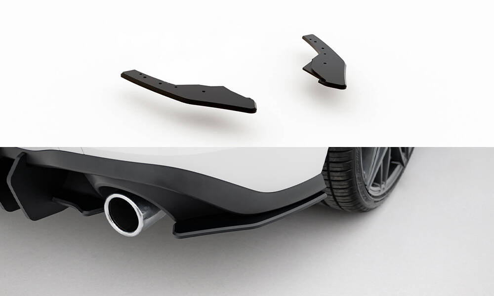 Maxton Design - Street Pro Heck Ansatz Flaps Diffusor V1 für Volkswagen Golf GTI / GTE / R - Line Mk8 - Aerowerk.