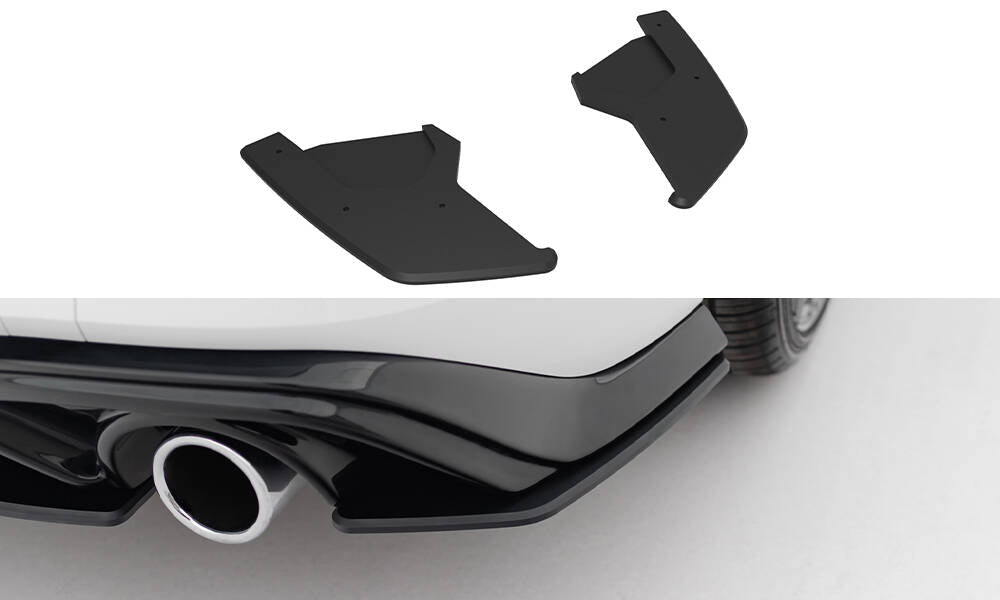 Maxton Design - Street Pro Heck Ansatz Flaps Diffusor V1 für VW Golf GTI Mk8 - Aerowerk.