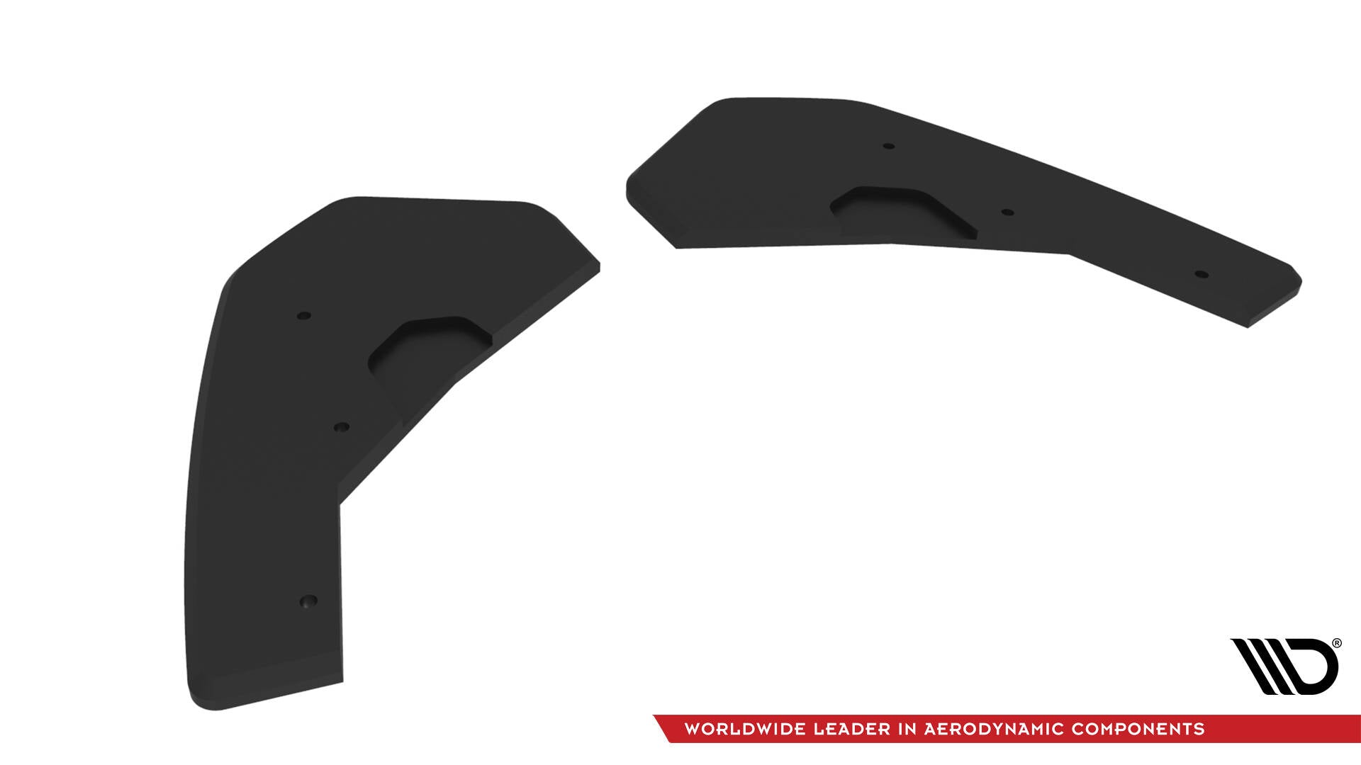 Maxton Design - Street Pro Heck Ansatz Flaps Diffusor V2 für VW Golf GTI Mk8 - Aerowerk.