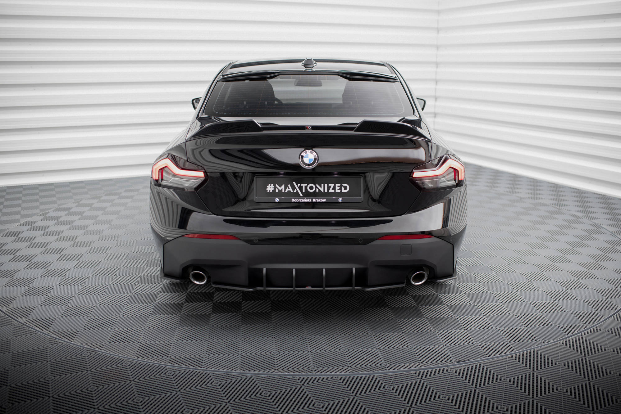 Maxton Design - Street Pro Heckschürze Diffusor für BMW 2er Coupe G42 - Aerowerk.
