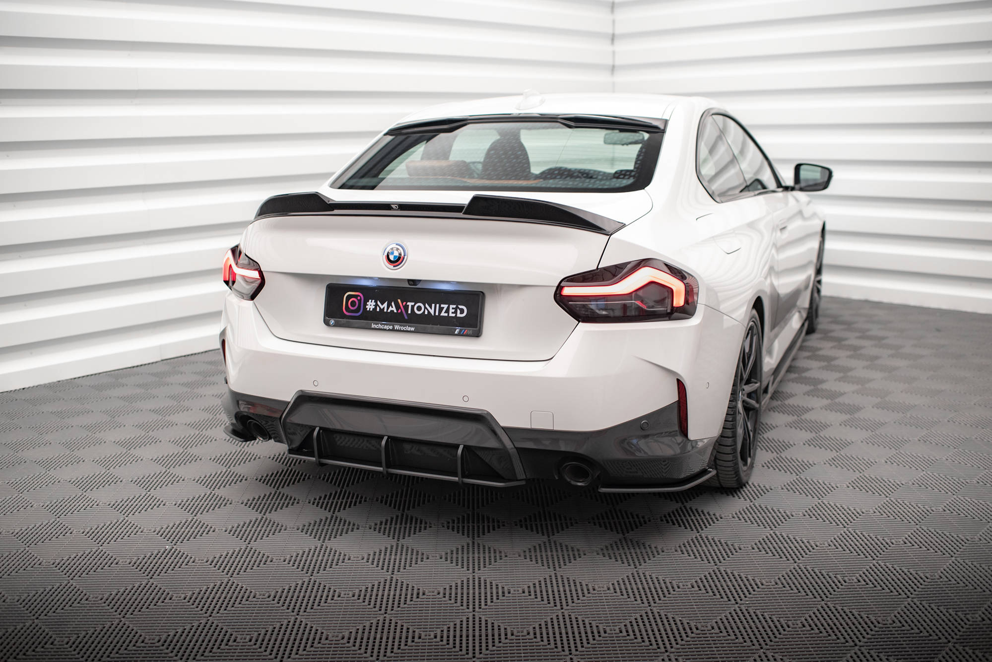Maxton Design - Street Pro Heckschürze Diffusor für BMW 2er Coupe M - Paket G42 - Aerowerk.