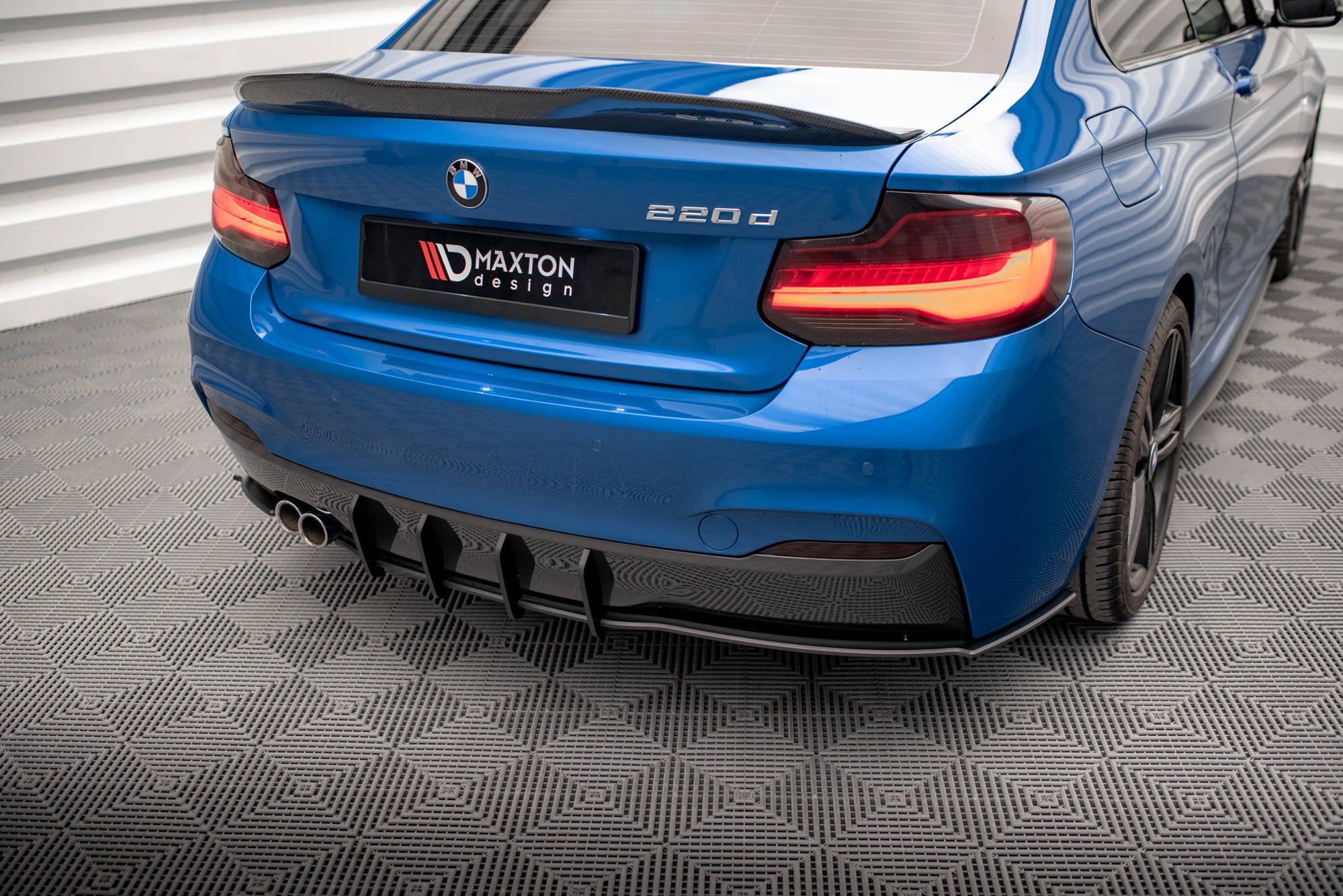 Maxton Design - Street Pro Heckschürze Diffusor für BMW 2er M - Paket F22 - Aerowerk.