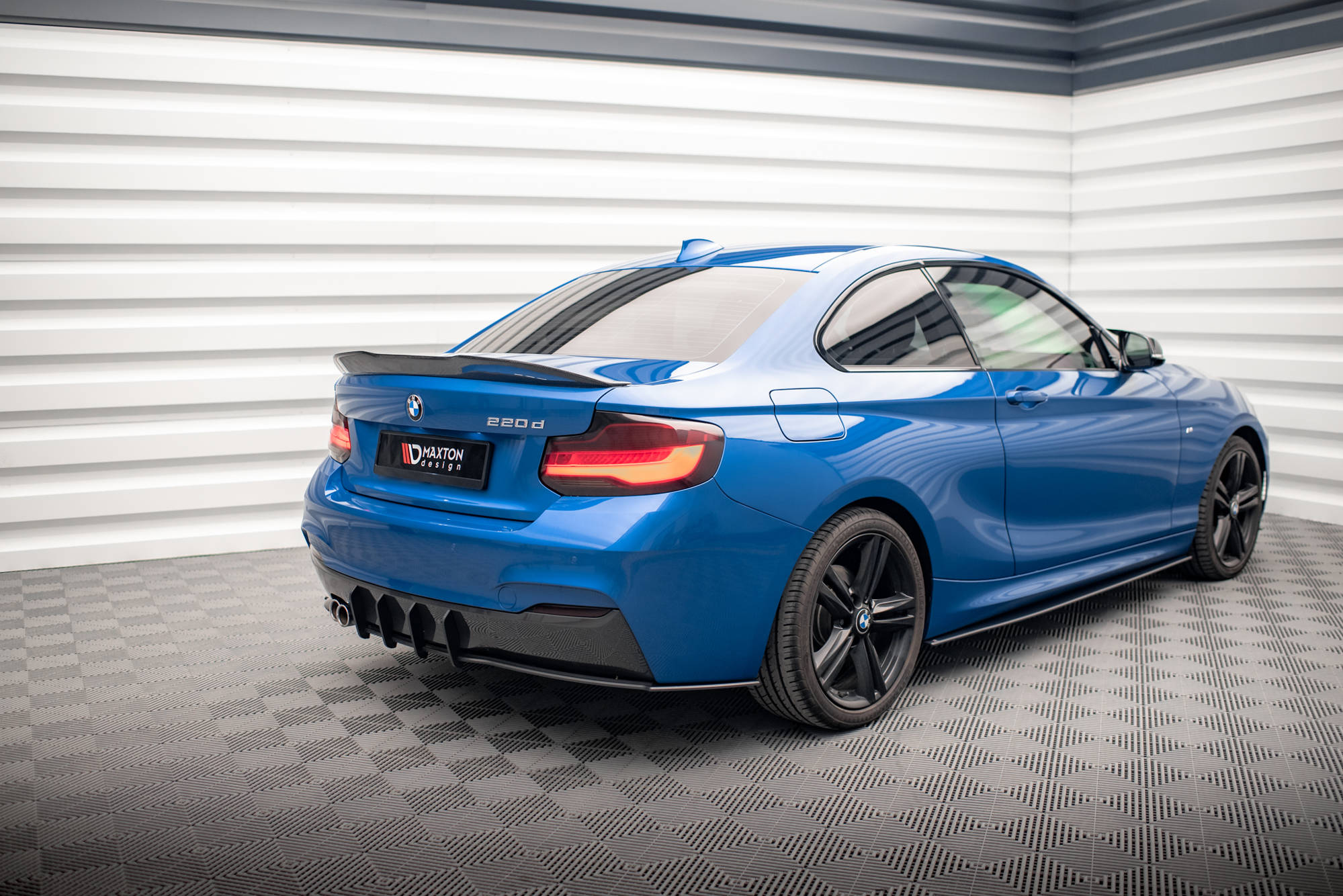 Maxton Design - Street Pro Heckschürze Diffusor für BMW 2er M - Paket F22 - Aerowerk.