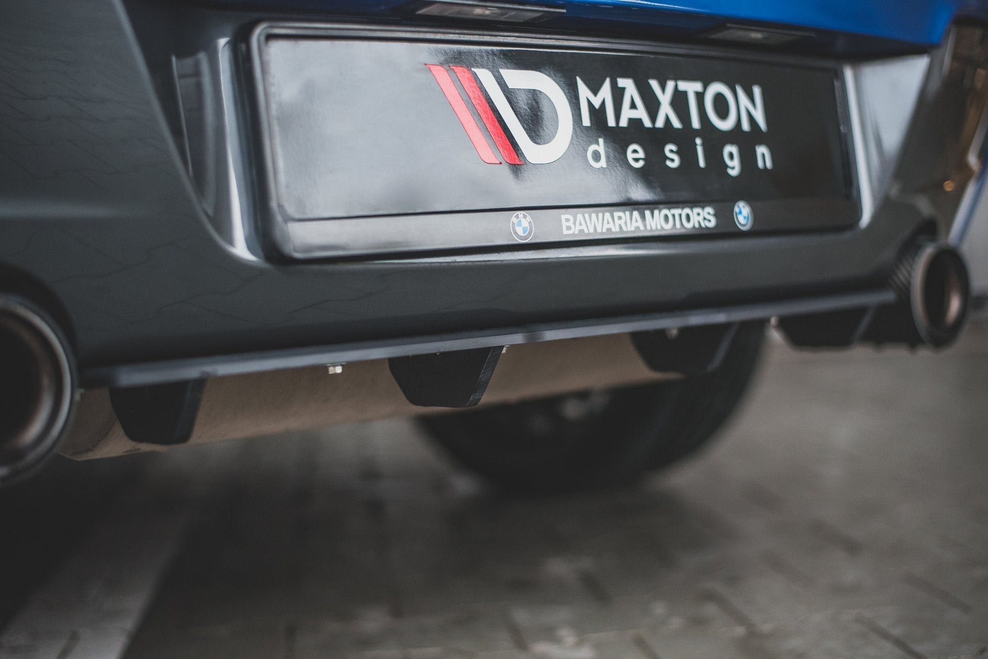 Maxton Design - Street Pro Heckschürze Diffusor für BMW M135i F20 - Aerowerk.