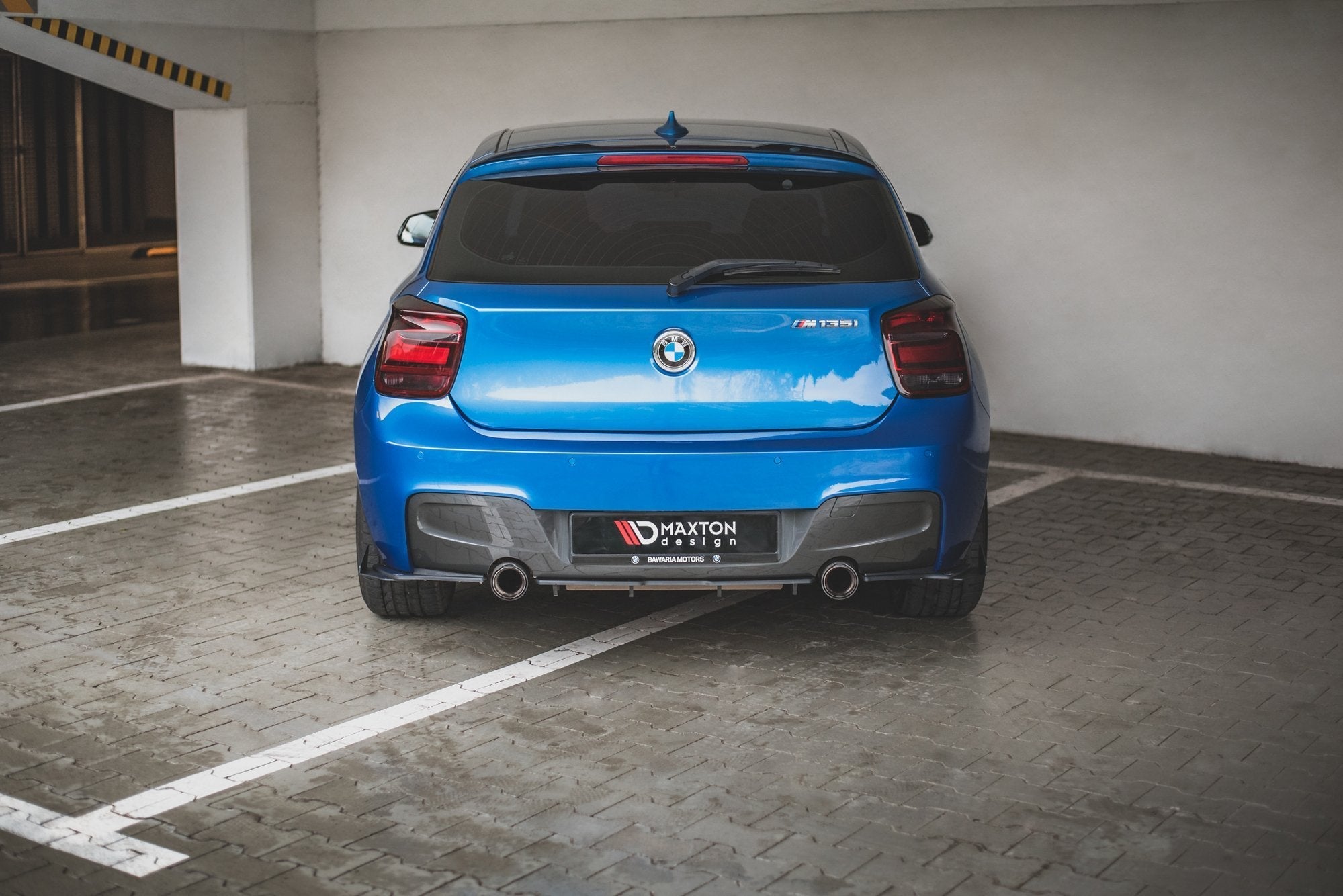 Maxton Design - Street Pro Heckschürze Diffusor für BMW M135i F20 - Aerowerk.