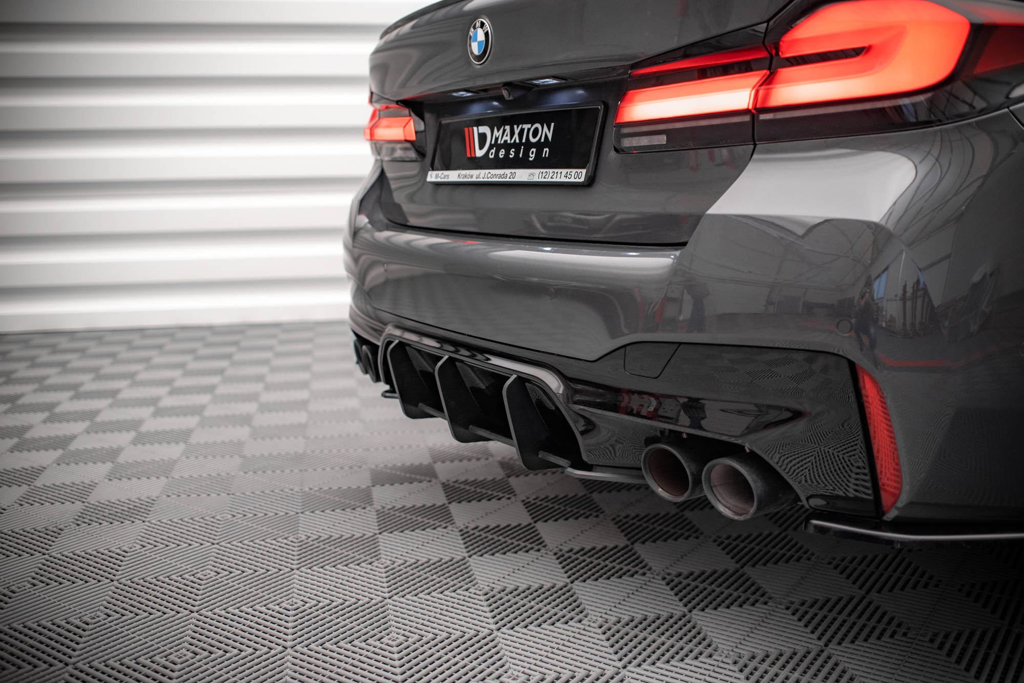 Maxton Design - Street Pro Heckschürze Diffusor für BMW M5 F90 - Aerowerk.