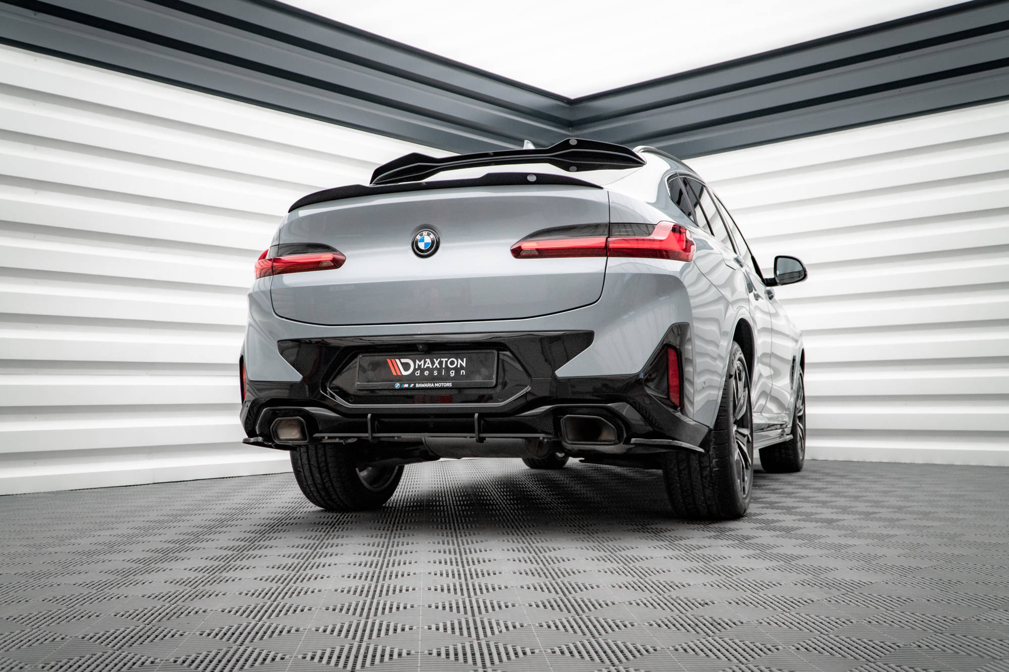 Maxton Design - Street Pro Heckschürze Diffusor für BMW X4 M - Paket G02 Facelift - Aerowerk.