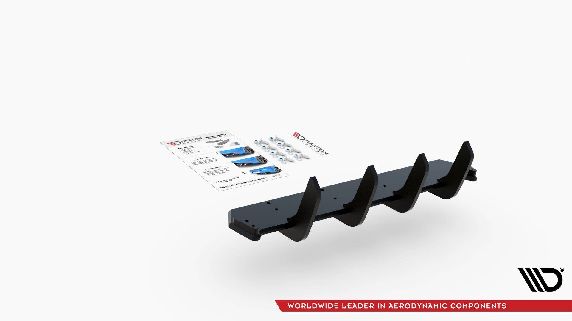 Maxton Design - Street Pro Heckschürze Diffusor V.4 für BMW M140i - Aerowerk.